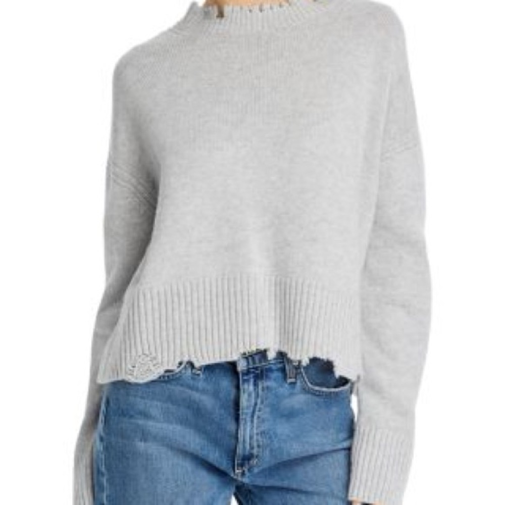 Helmut Lang Distressed Sweater
